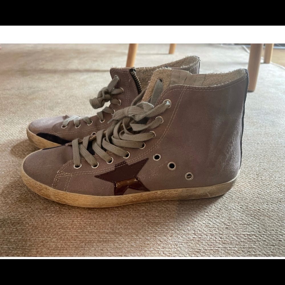 Golden goose francy cloth trainer size 39